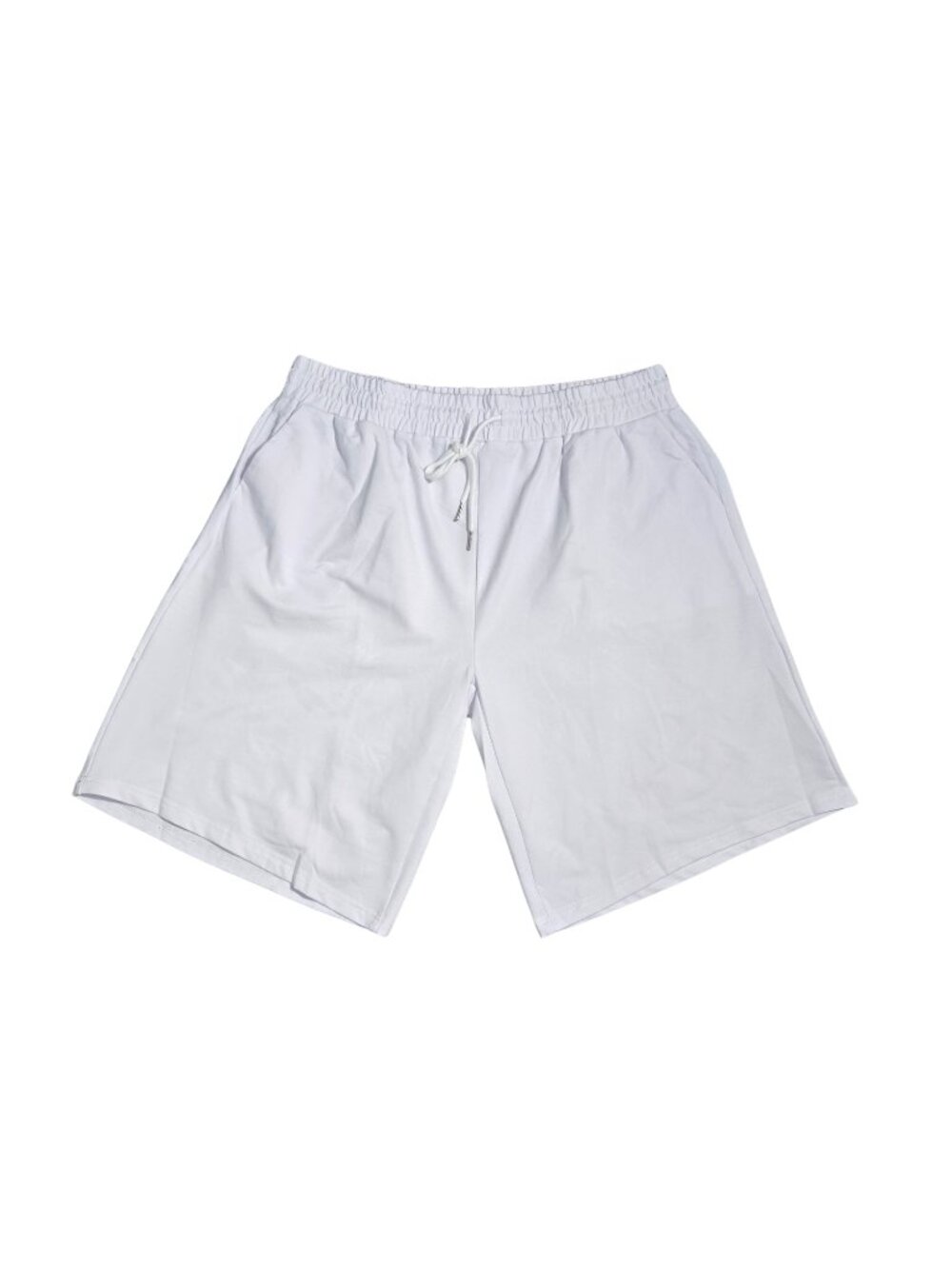 NWOT | Men's White Athletic Lounge Shorts with Side Pockets 2XL
